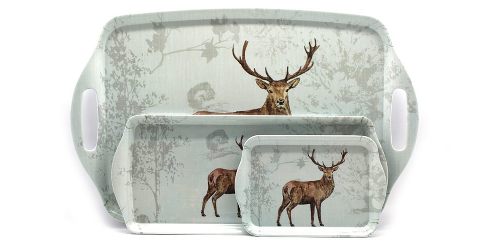 Our melamine trays range