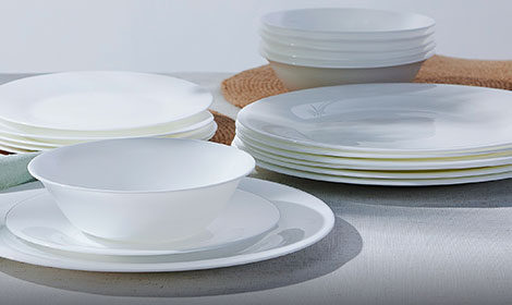 LAGLINT OPAL GLASS DINNERWARE